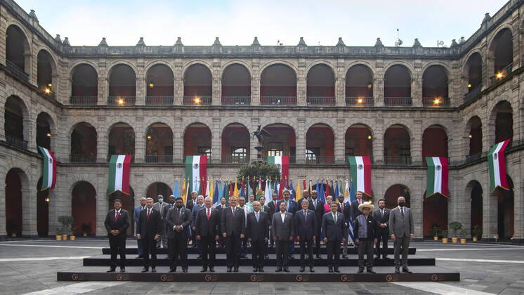 Meeting of the Community of Latin American and Caribbean States in Mexico City