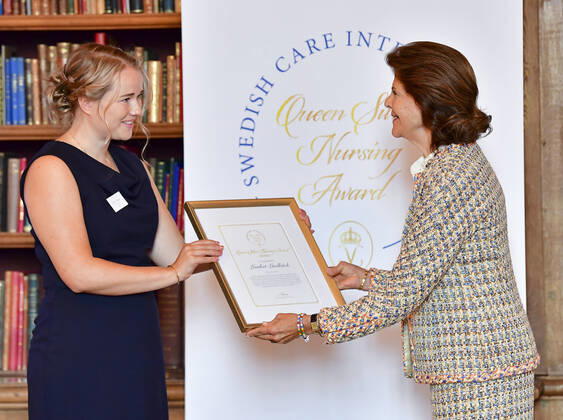 Königin Silvia vergibt Nursing Award in Stockholm