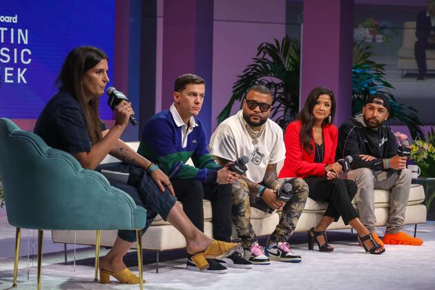 Latin Billboard Awards Press Conference in Miami