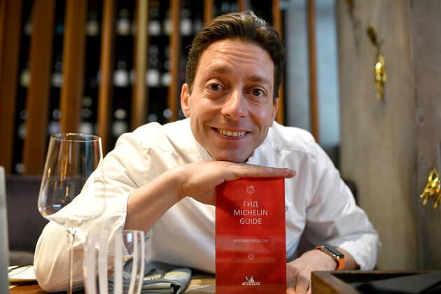 Verleihung des Guide Michelin in Moskau