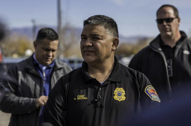 USA, police investigate shooting at apartment complex in Albuquerque, New Mexico