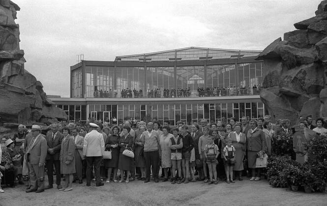 Zoo opened in East Berlin, 70th anniversary on 2 July