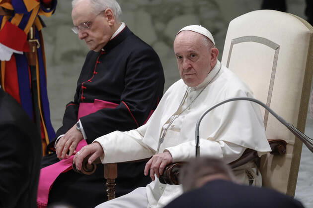 Vatikan, Papst Franziskus erste Generalaudienz von 2022
