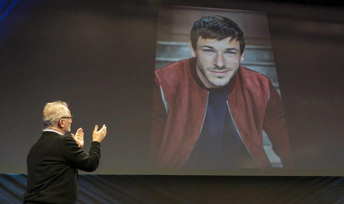 Alpe d Huez International Comedy Film Festival 2022, Hommage für Gaspard Ulliel
