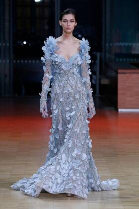 Haute couture week in Paris, Elie Saab fashion show