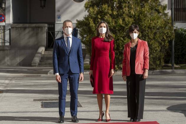 Königin Letizia von Spanien anlässlich einer Preisverleihung in Madrid