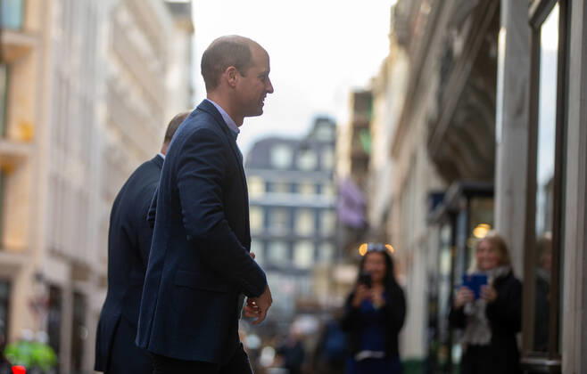 Prince William visits BAFTA in London