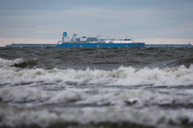 Russland rüstet zivilen LNG-Tanker Marshal Vasilevskiy mit Maschinengewehren aus, Archivbilder