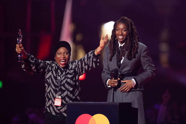 BRIT Awards in London - Little Simz wins award for best newcomer
