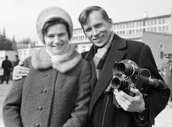 IMAGO History, Archiv, Raumfahrt, UdSSR, Walentina Tereschkowa, Erste Frau im Weltall 1963