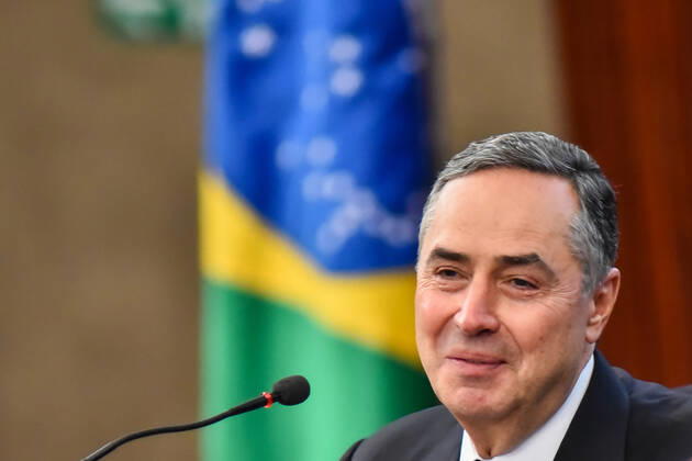Brasilien, Pressekonferenz zu den Wahl-Vorbereitungen für 2022