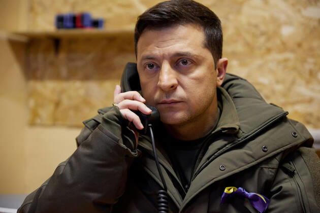 Ukraine-Konflikt, Chronik EU-Annäherung, Wolodymyr Selenskyj fordert Aufnahme in die EU 2022