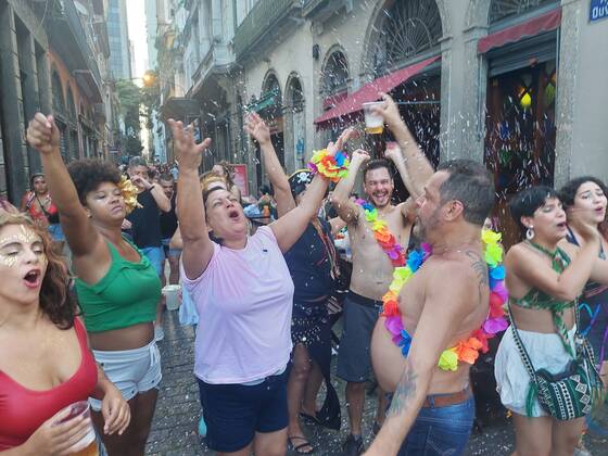 Brazil, Street Carnival in Rio de Janeiro