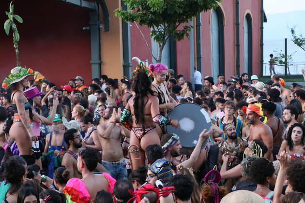 Brazil, Street Carnival in Rio de Janeiro