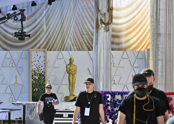 94th ceremony of the Oscars in Los Angeles, preparations