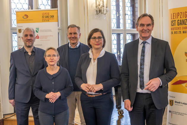 Sachsen, Auftaktpressekonferenz zum Deutschen Chorfest 2022 in Leipzig