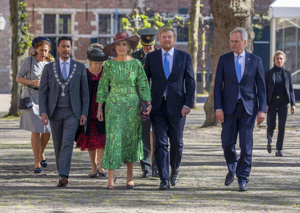 Niederlande, König Willem-Alexander und Königin Maxima besuchen Preisverleihung in Middelburg