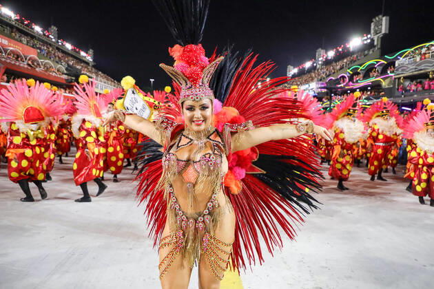 Brazil, Carnival in Rio de Janeiro