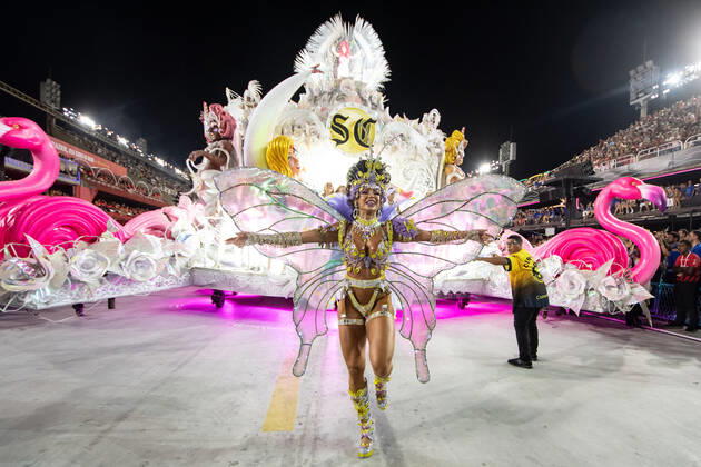 Carnival in Rio de Janeiro, competition of the samba schools