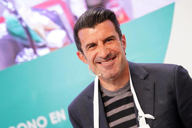 Salon Gourmets 2022 in Madrid, Gast Luis Figo