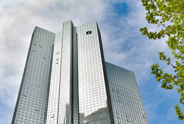 Deutsche Bank posts loss due to billion-euro Postbank provision, archive images