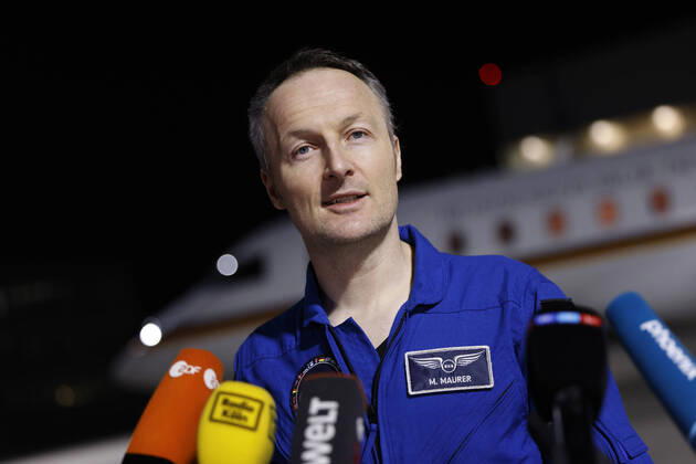Deutsche Astronauten: Matthias Maurer, ISS 2022