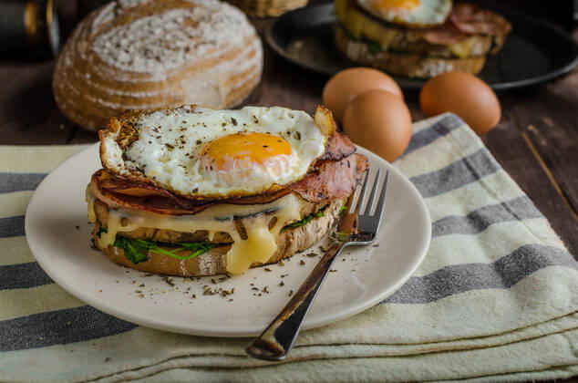 IMAGO Creative, Food, Croque Madame