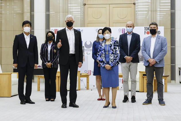 Japan, press event on Tokyos bid to host the 2025 World Championships in Athletics