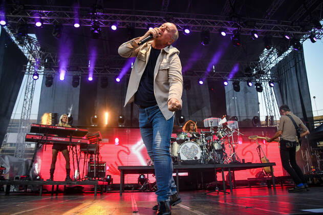Simple Minds concert in Zagreb