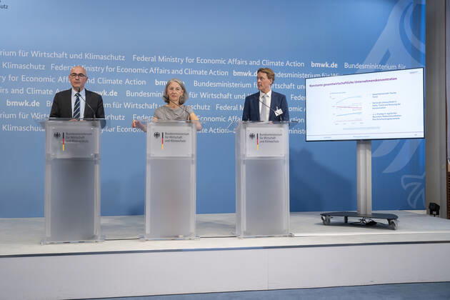 Berlin, Vorstellung XXIV. Hauptgutachten Wettbewerb 2022 der Monopolkommission