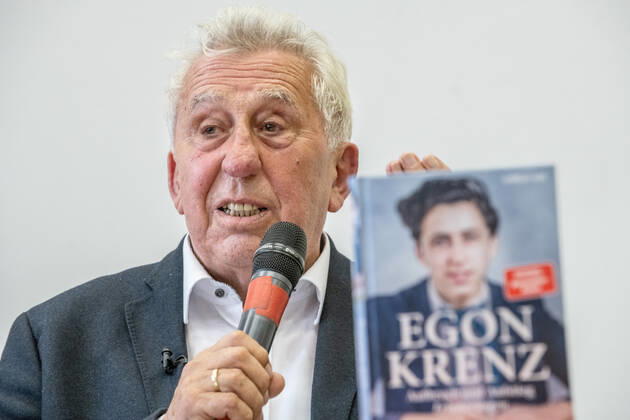 Berlin, book premiere with Egon Krenz