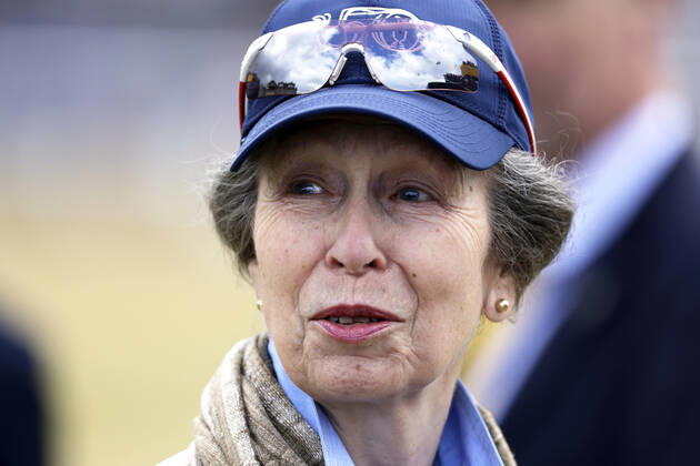 Princess Anne at the St Andrews Golf Tournament