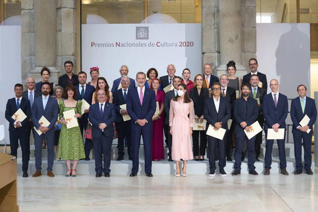 König Felipe und Königin Letizia vergeben nationale Kulturpreise im Prado in Madrid