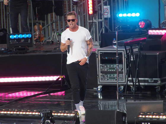 One Republic at the Good Morning America Concert Series in New York