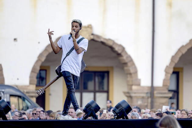 Malik Harris Concert in Gotha