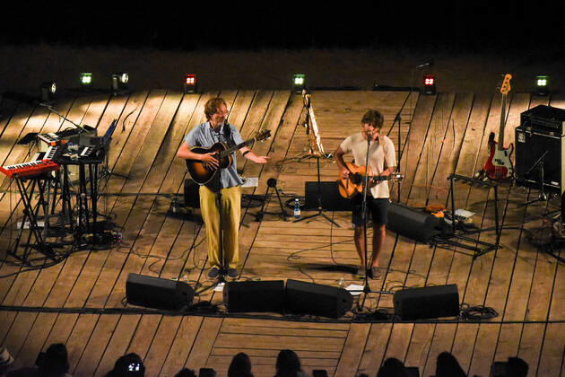 Kings of Convenience concert in Galzignano Terme