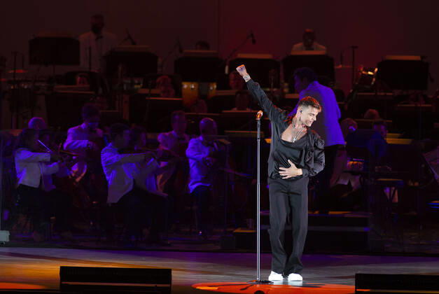 Ricky Martin Concert with the Los Angeles Philharmonic Orchestra at the Hollywood Bowl