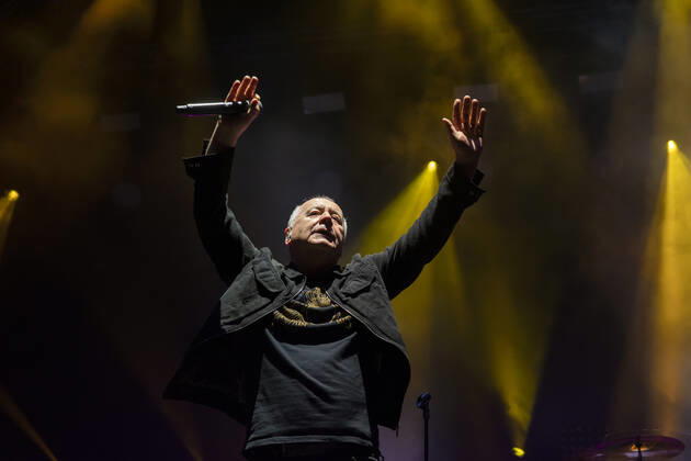 Simple Minds concert in Santander
