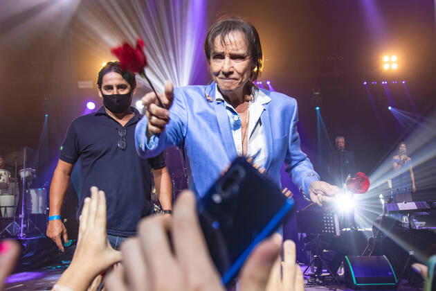 Roberto Carlos Concert in Sao Paulo