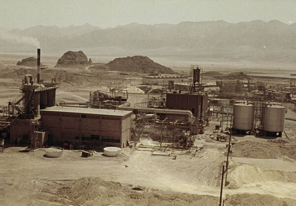 IMAGO Willem van de Poll Archive, Israel, copper mines in the Negev Desert, 1963