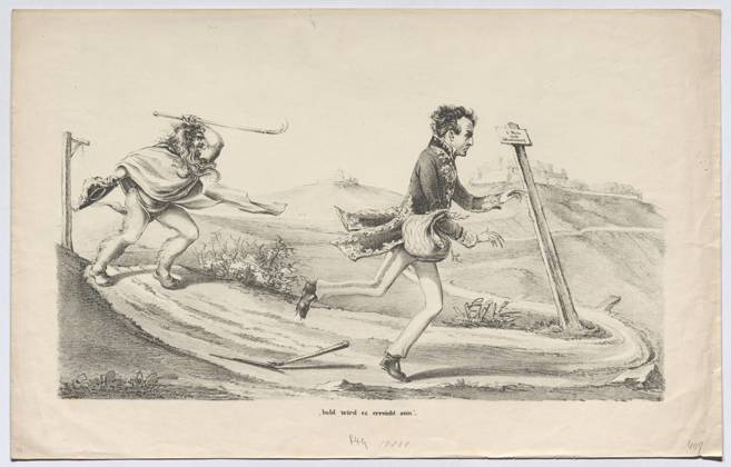 State Chancellor Prince Metternich resigns, 175th anniversary on 13th March