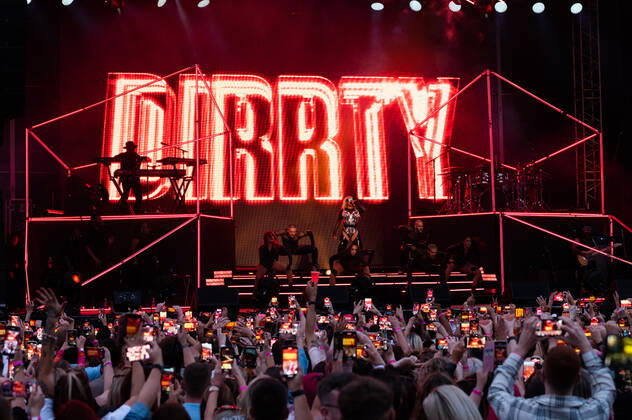 Christina Aguilera Concert in Scarborough
