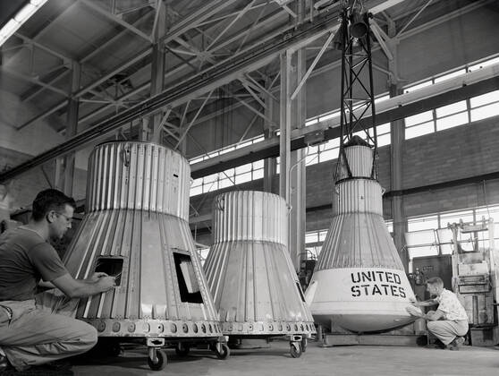 IMAGO International History, Archive, Space travel, USA, Little Joe rocket 1959-1966