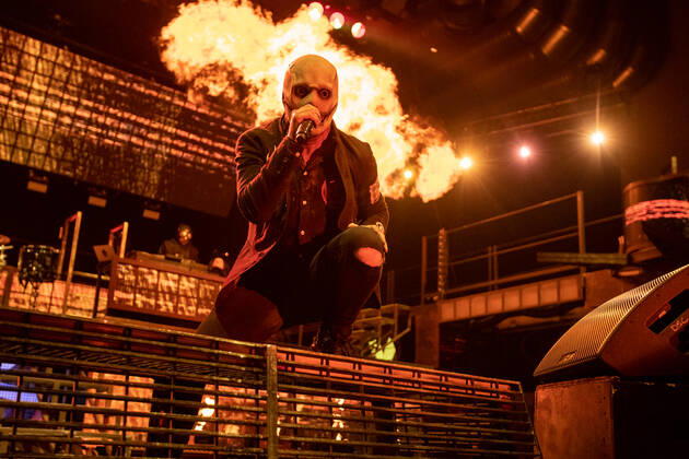 Slipknot concert in Tallinn