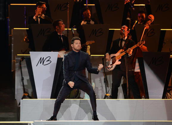 Michael Buble Concert in Sunrise, Florida