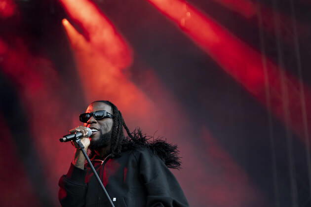 Festival Way out West in Gothenburg, Burna Boy Concert