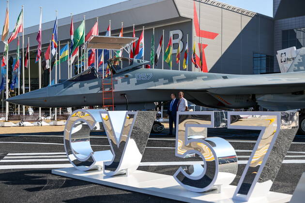 Russland, Waffenmesse Army 2022 International Military and Technical Forum in Moskau