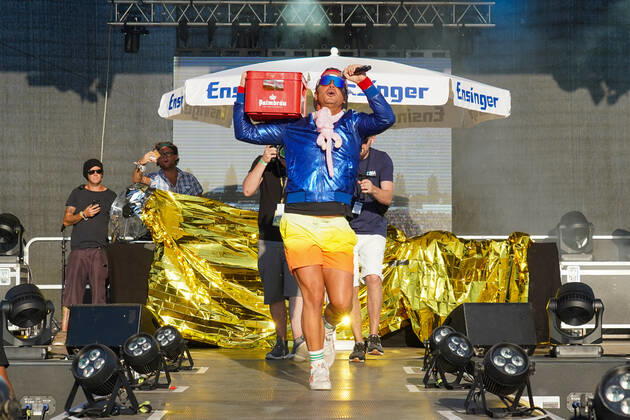 Mallorcaparty in Waghäusel, Lorenz Büffel concert