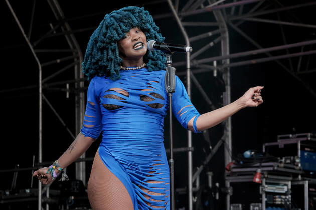 Boomtown Fair Festival in Winchester, Moonchild Sanelly Concert