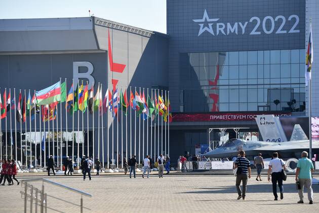 Russland, International Military-Technical Forum Army-2022 in Moskau
